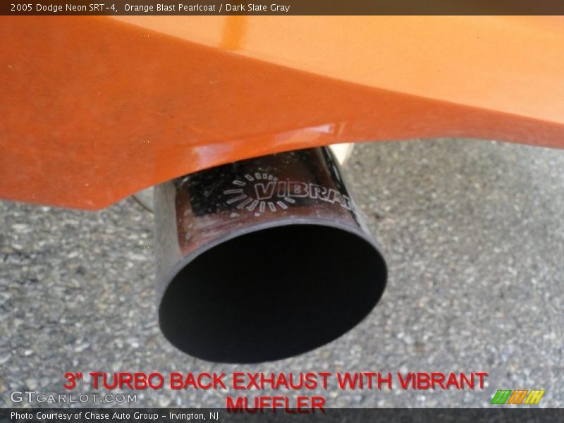 Orange Blast Pearlcoat / Dark Slate Gray 2005 Dodge Neon SRT-4