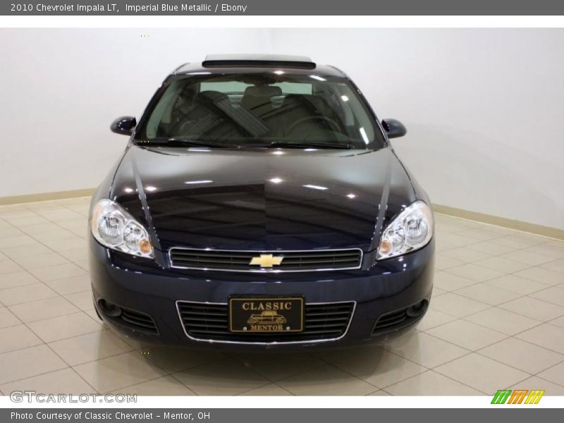 Imperial Blue Metallic / Ebony 2010 Chevrolet Impala LT