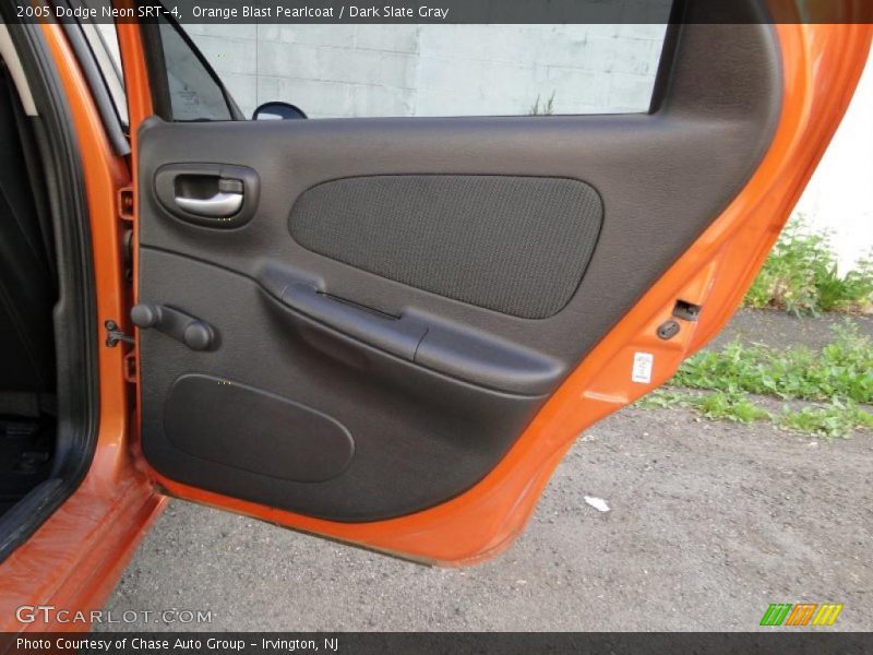 Orange Blast Pearlcoat / Dark Slate Gray 2005 Dodge Neon SRT-4