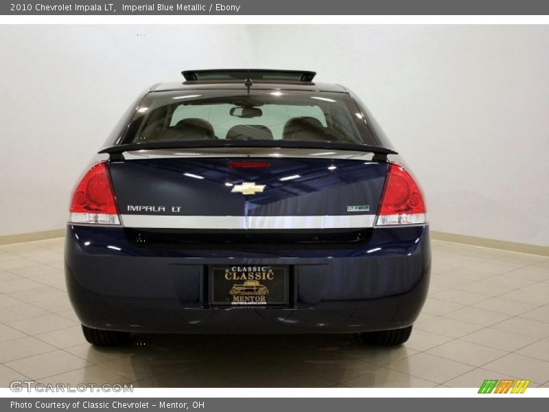 Imperial Blue Metallic / Ebony 2010 Chevrolet Impala LT