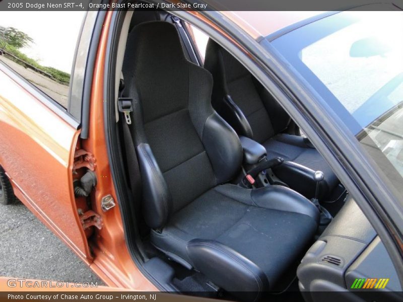 Orange Blast Pearlcoat / Dark Slate Gray 2005 Dodge Neon SRT-4