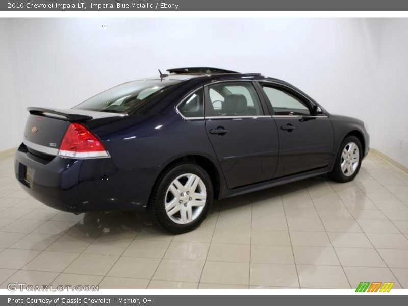 Imperial Blue Metallic / Ebony 2010 Chevrolet Impala LT