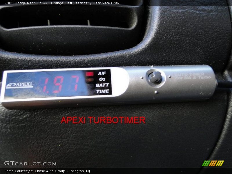 Orange Blast Pearlcoat / Dark Slate Gray 2005 Dodge Neon SRT-4