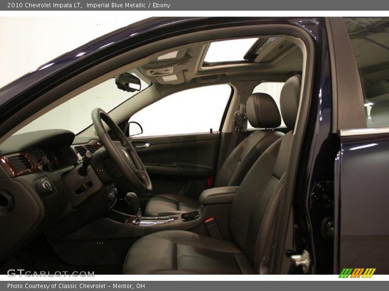 Imperial Blue Metallic / Ebony 2010 Chevrolet Impala LT