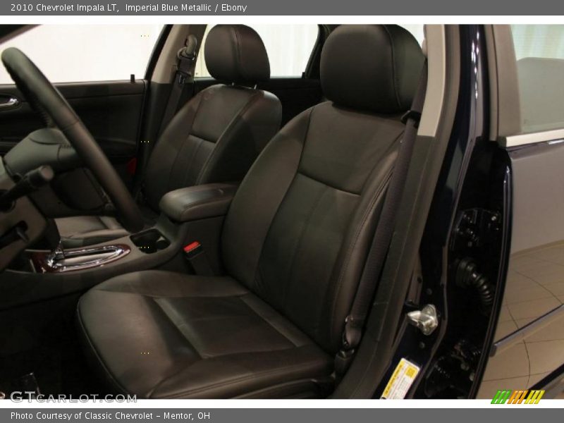 Imperial Blue Metallic / Ebony 2010 Chevrolet Impala LT
