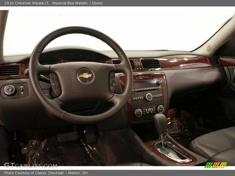 Imperial Blue Metallic / Ebony 2010 Chevrolet Impala LT