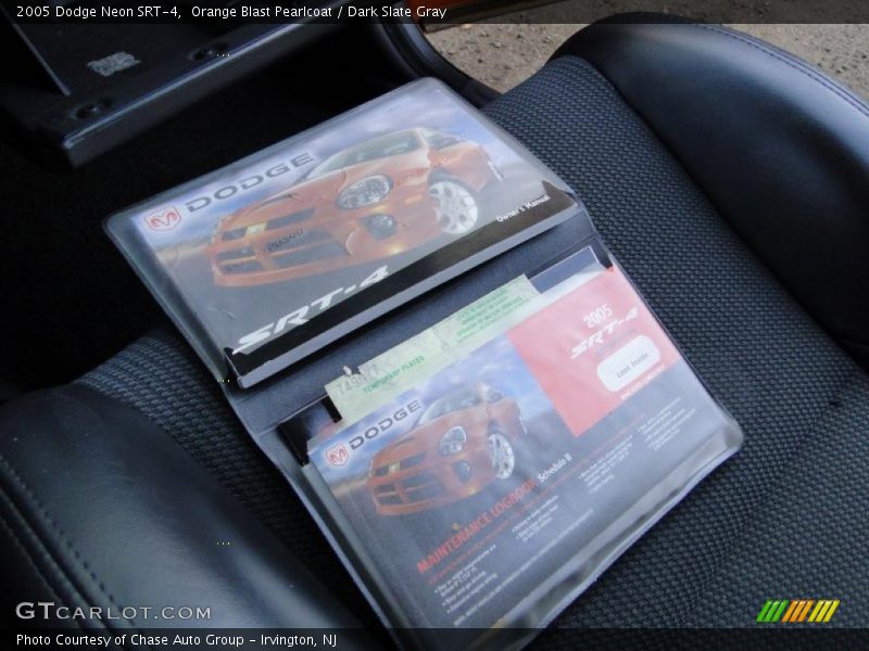 Orange Blast Pearlcoat / Dark Slate Gray 2005 Dodge Neon SRT-4