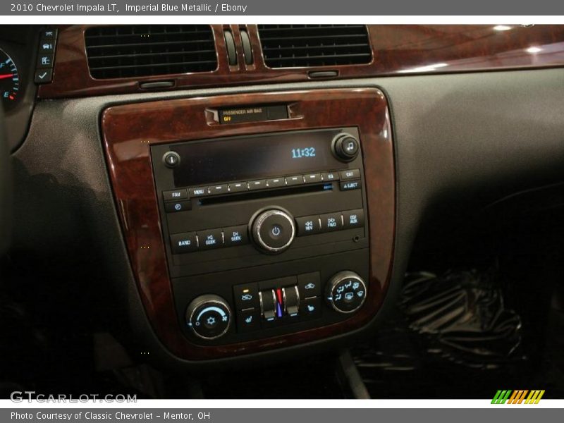 Imperial Blue Metallic / Ebony 2010 Chevrolet Impala LT