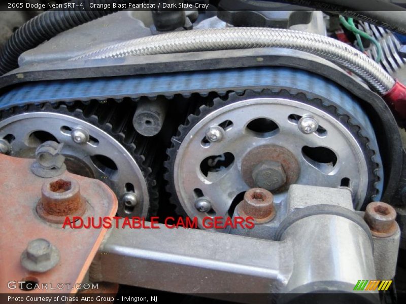 Orange Blast Pearlcoat / Dark Slate Gray 2005 Dodge Neon SRT-4