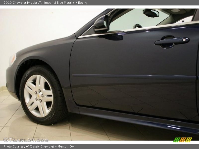 Imperial Blue Metallic / Ebony 2010 Chevrolet Impala LT