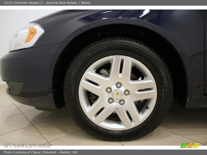 Imperial Blue Metallic / Ebony 2010 Chevrolet Impala LT