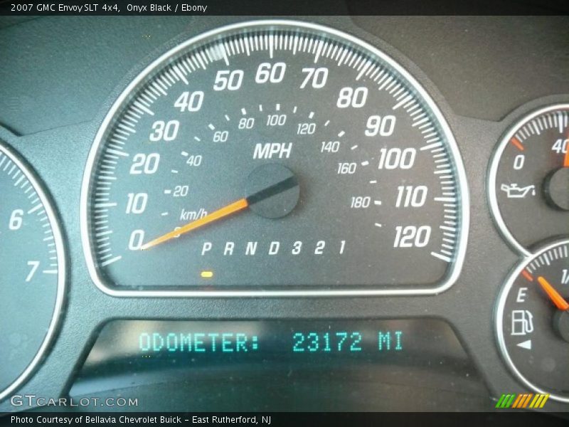 Onyx Black / Ebony 2007 GMC Envoy SLT 4x4