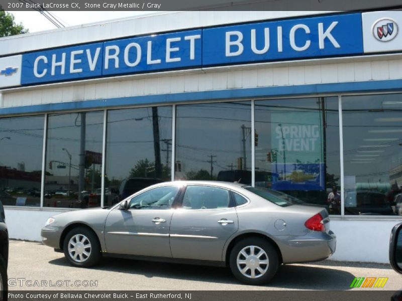 Stone Gray Metallic / Gray 2007 Buick LaCrosse CX