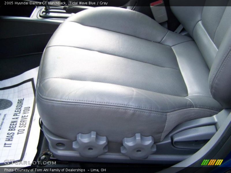 Tidal Wave Blue / Gray 2005 Hyundai Elantra GT Hatchback