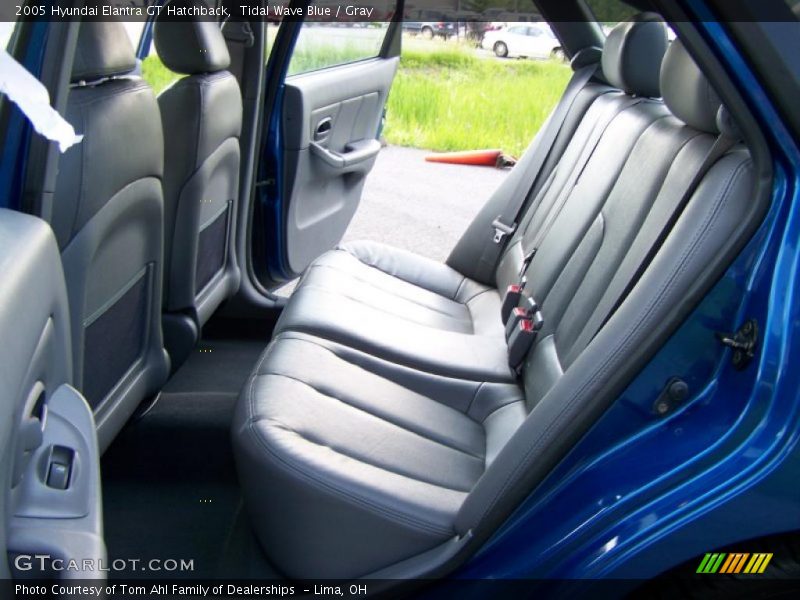 Tidal Wave Blue / Gray 2005 Hyundai Elantra GT Hatchback
