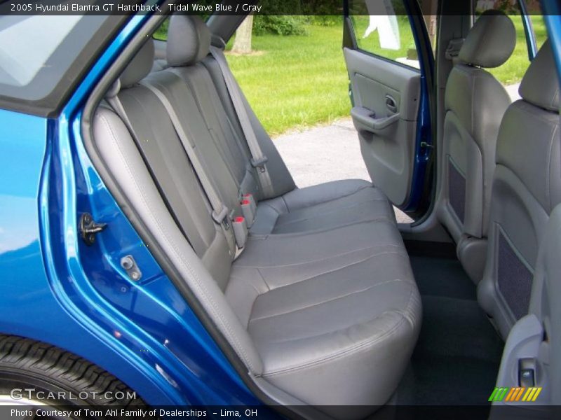 Tidal Wave Blue / Gray 2005 Hyundai Elantra GT Hatchback
