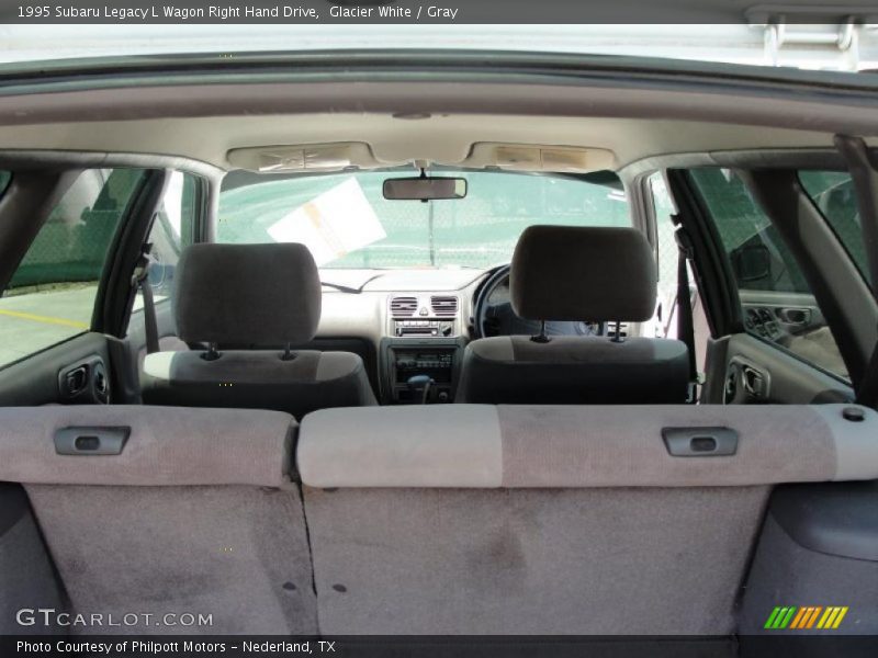 Glacier White / Gray 1995 Subaru Legacy L Wagon Right Hand Drive