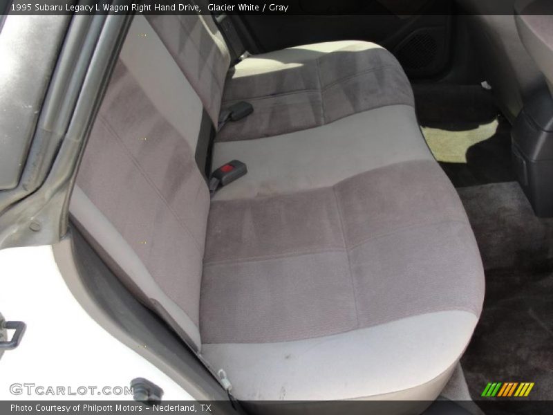 Glacier White / Gray 1995 Subaru Legacy L Wagon Right Hand Drive