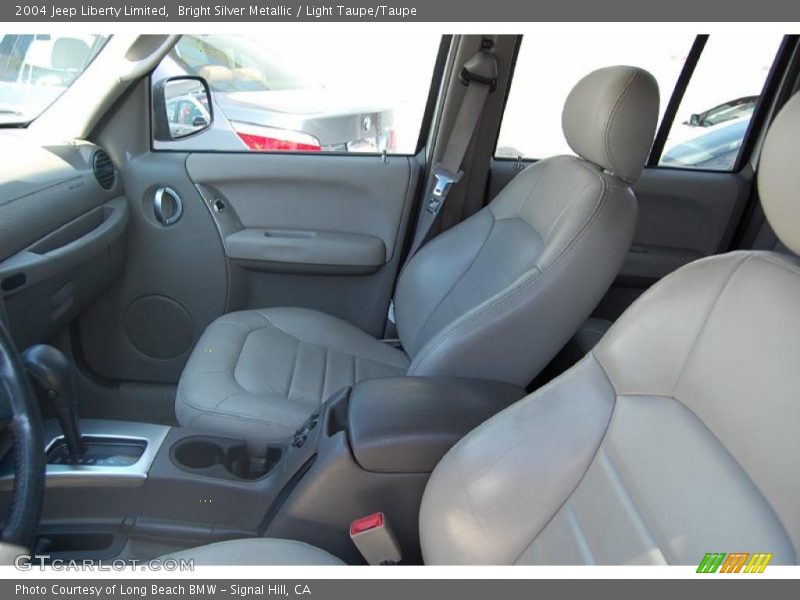 Bright Silver Metallic / Light Taupe/Taupe 2004 Jeep Liberty Limited