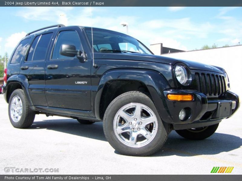 Black Clearcoat / Taupe 2004 Jeep Liberty Limited 4x4