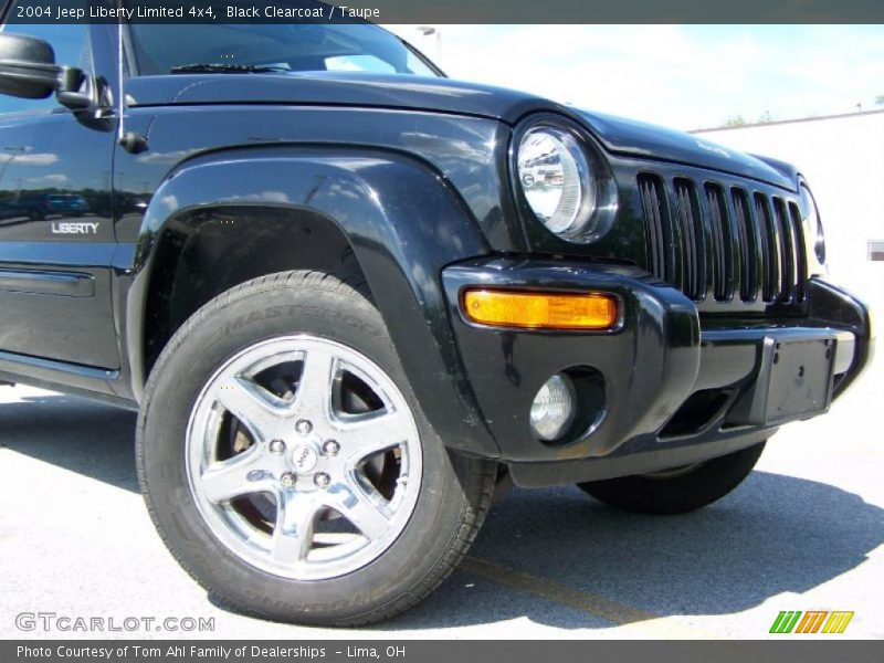Black Clearcoat / Taupe 2004 Jeep Liberty Limited 4x4