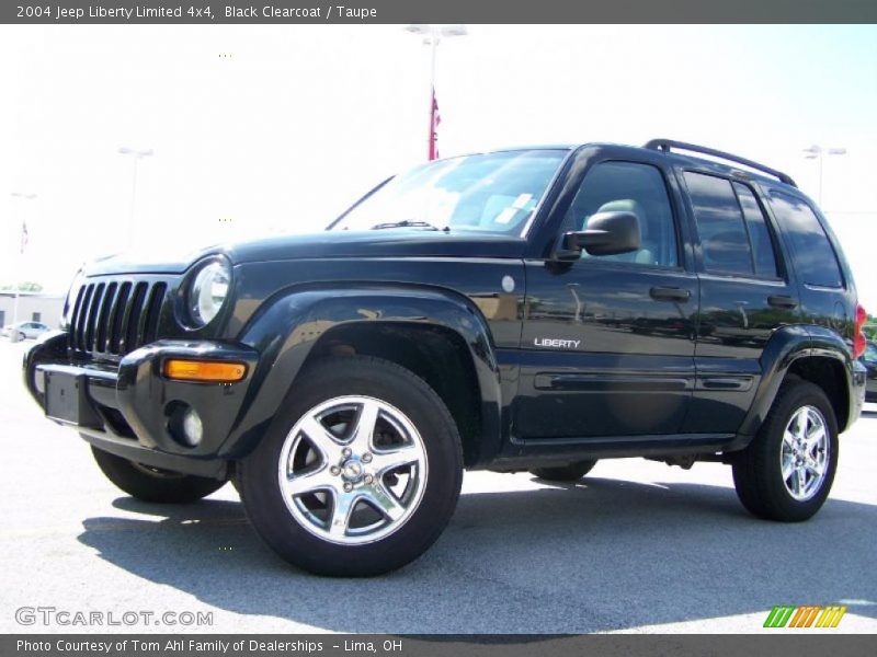 Black Clearcoat / Taupe 2004 Jeep Liberty Limited 4x4
