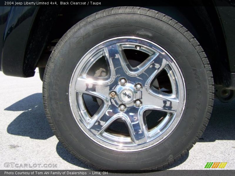 Black Clearcoat / Taupe 2004 Jeep Liberty Limited 4x4