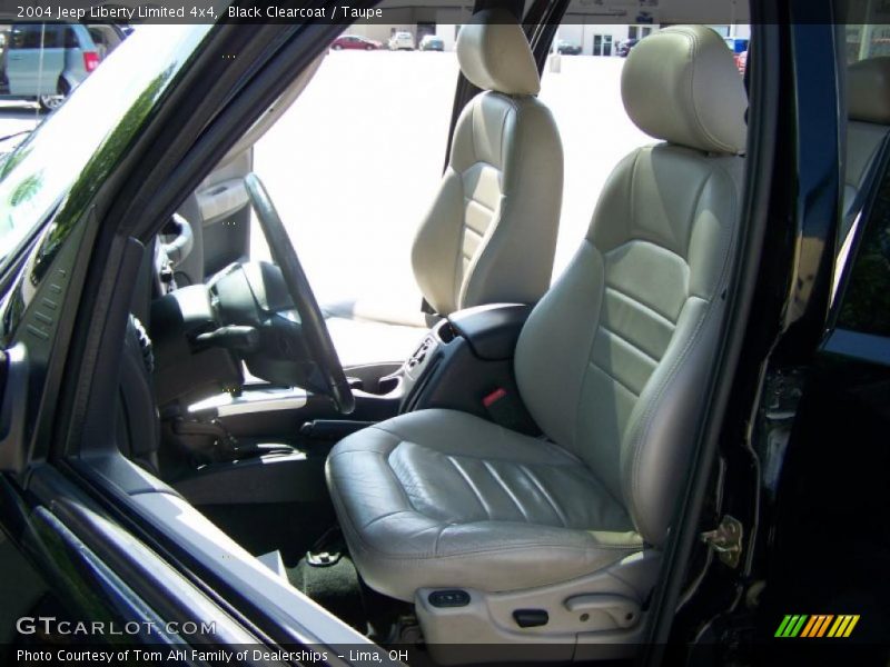 Black Clearcoat / Taupe 2004 Jeep Liberty Limited 4x4