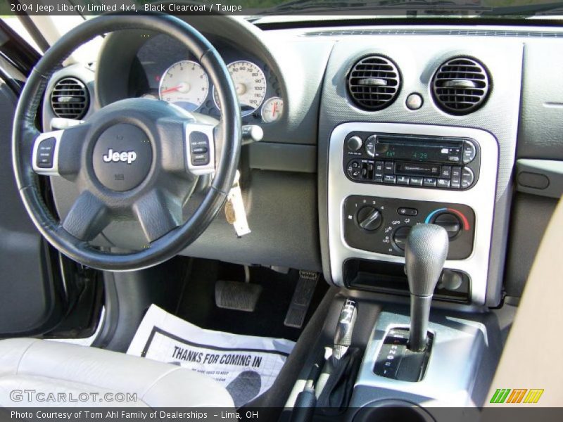 Black Clearcoat / Taupe 2004 Jeep Liberty Limited 4x4