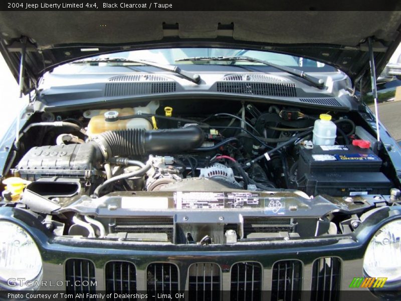 Black Clearcoat / Taupe 2004 Jeep Liberty Limited 4x4