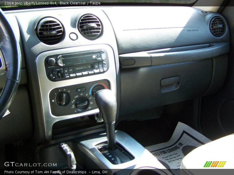 Black Clearcoat / Taupe 2004 Jeep Liberty Limited 4x4