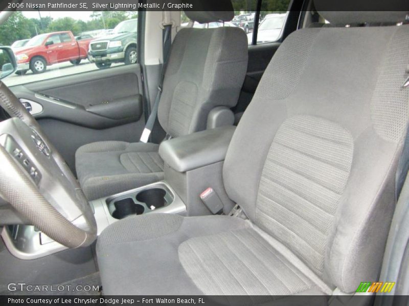 Silver Lightning Metallic / Graphite 2006 Nissan Pathfinder SE