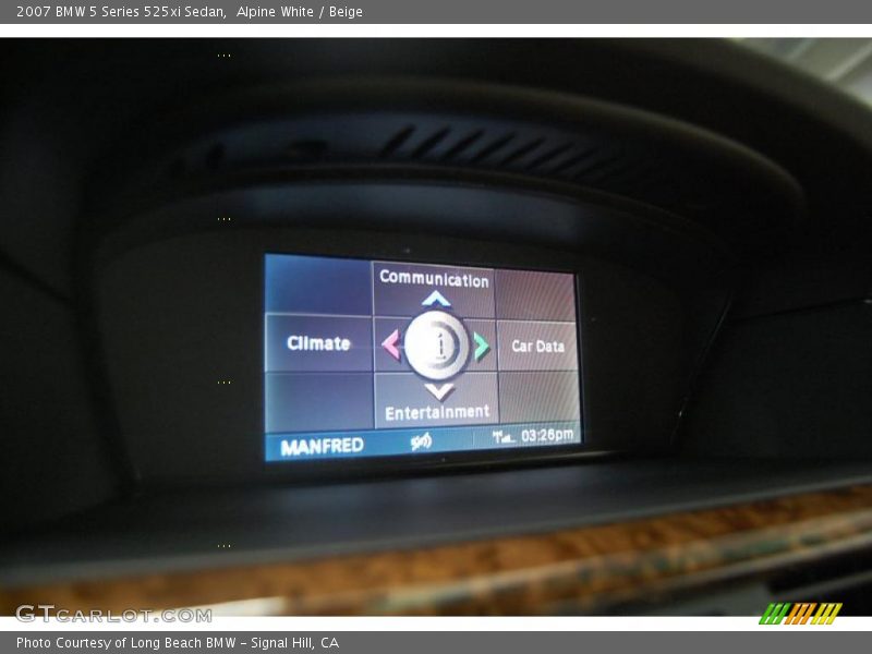 Alpine White / Beige 2007 BMW 5 Series 525xi Sedan