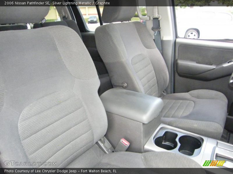 Silver Lightning Metallic / Graphite 2006 Nissan Pathfinder SE