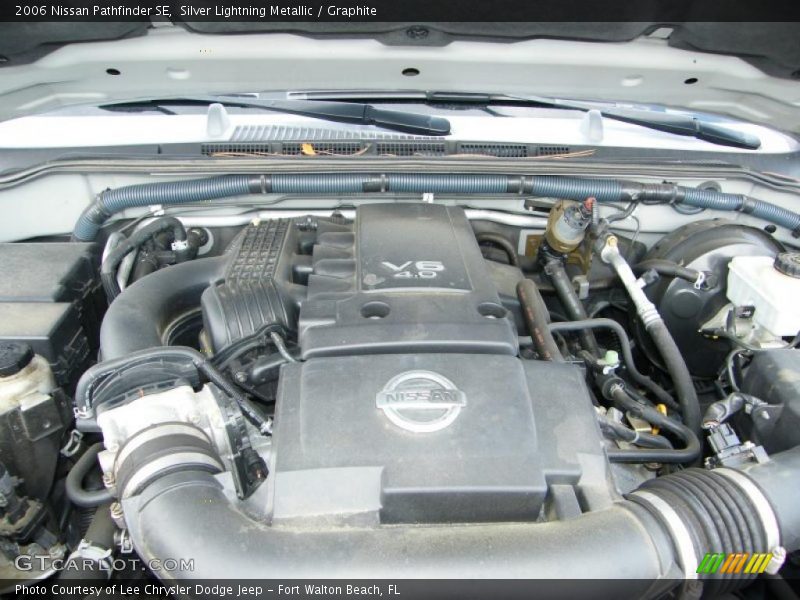 Silver Lightning Metallic / Graphite 2006 Nissan Pathfinder SE