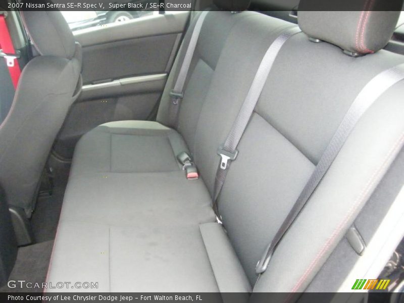 Super Black / SE-R Charcoal 2007 Nissan Sentra SE-R Spec V