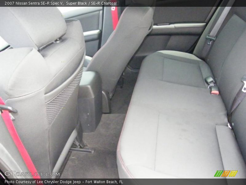 Super Black / SE-R Charcoal 2007 Nissan Sentra SE-R Spec V