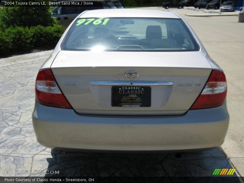 Desert Sand Mica / Stone 2004 Toyota Camry LE