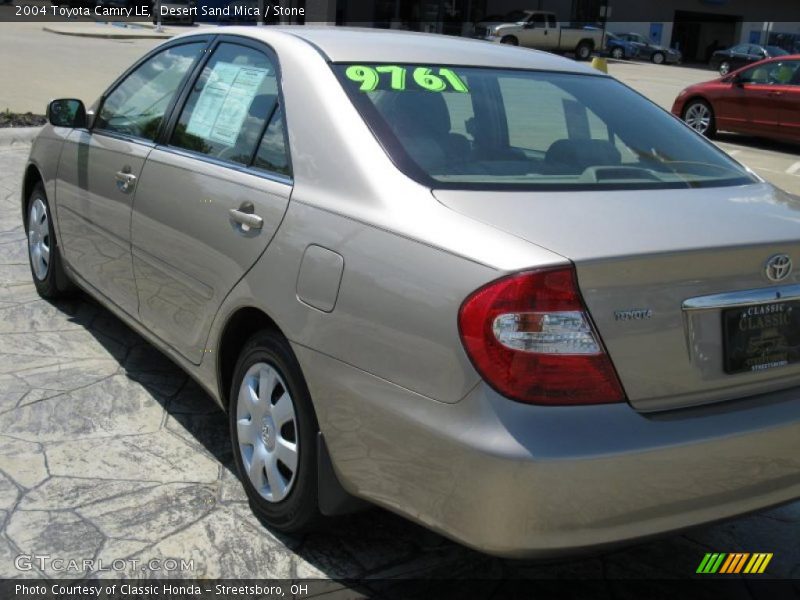 Desert Sand Mica / Stone 2004 Toyota Camry LE