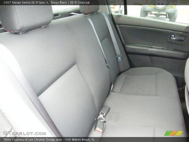 Super Black / SE-R Charcoal 2007 Nissan Sentra SE-R Spec V
