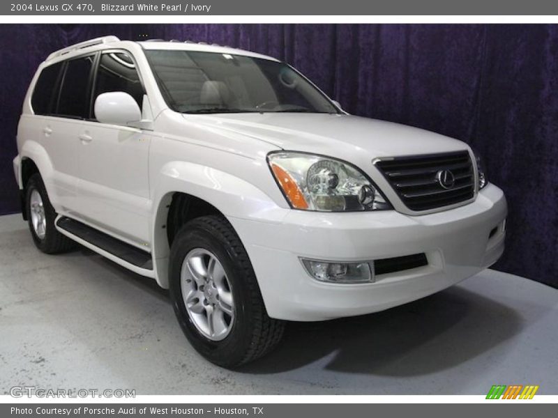 Blizzard White Pearl / Ivory 2004 Lexus GX 470