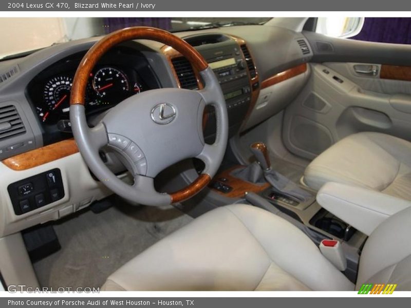 Blizzard White Pearl / Ivory 2004 Lexus GX 470