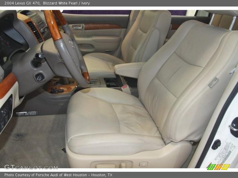 Blizzard White Pearl / Ivory 2004 Lexus GX 470