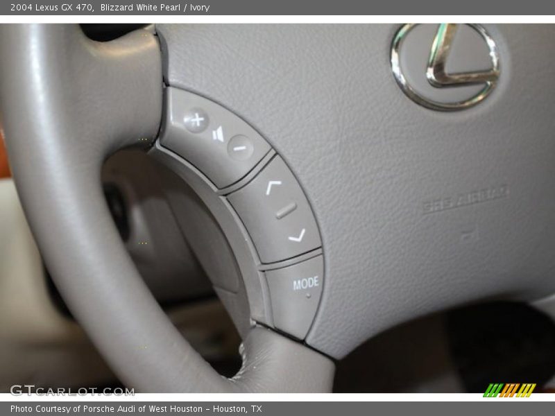 Blizzard White Pearl / Ivory 2004 Lexus GX 470