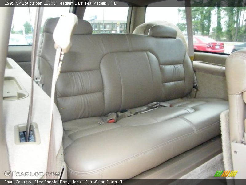 Medium Dark Teal Metallic / Tan 1995 GMC Suburban C1500
