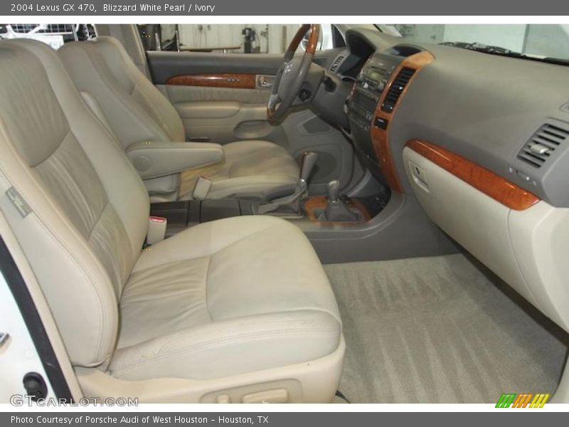 Blizzard White Pearl / Ivory 2004 Lexus GX 470