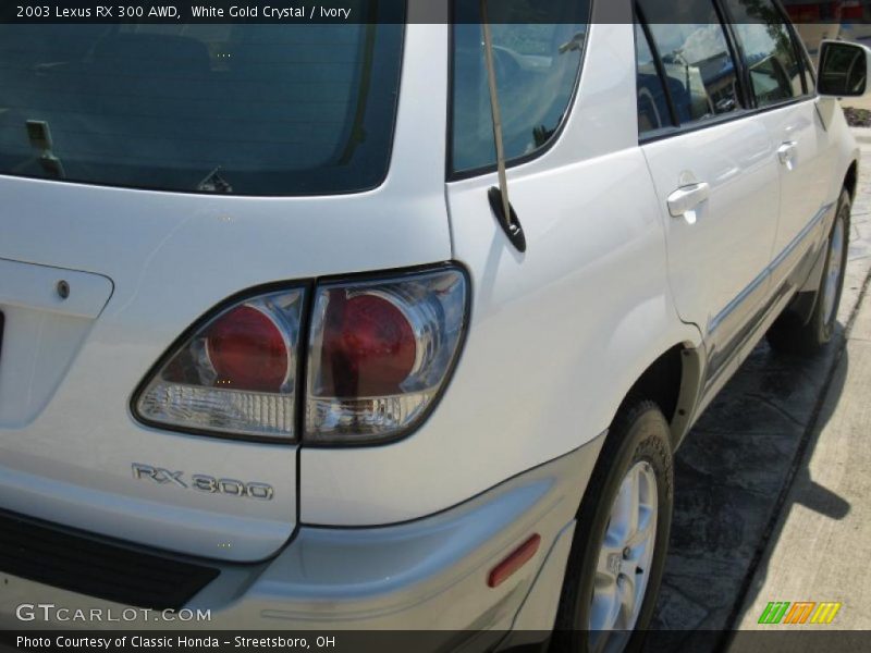 White Gold Crystal / Ivory 2003 Lexus RX 300 AWD