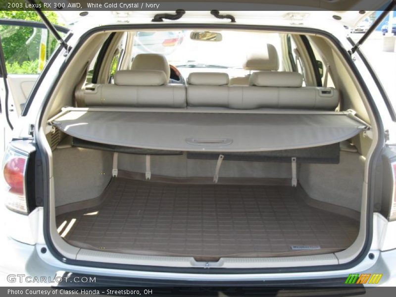 White Gold Crystal / Ivory 2003 Lexus RX 300 AWD