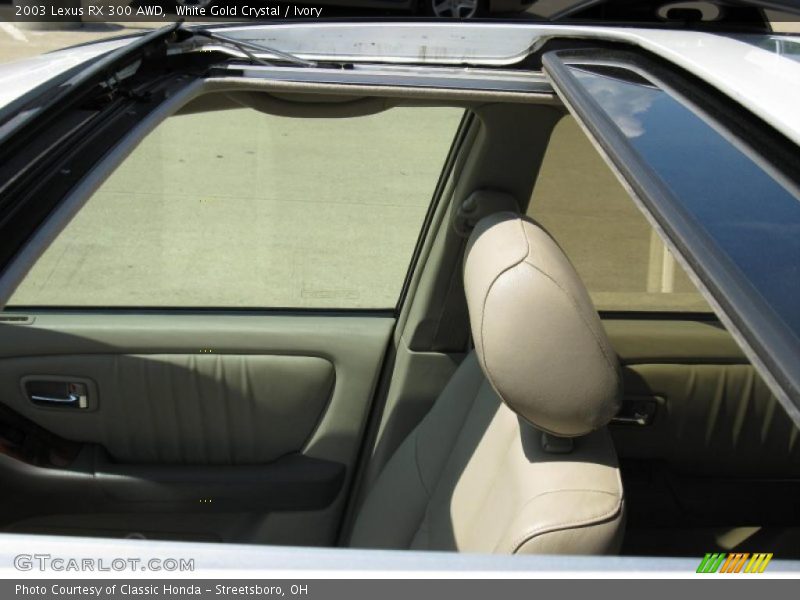 White Gold Crystal / Ivory 2003 Lexus RX 300 AWD
