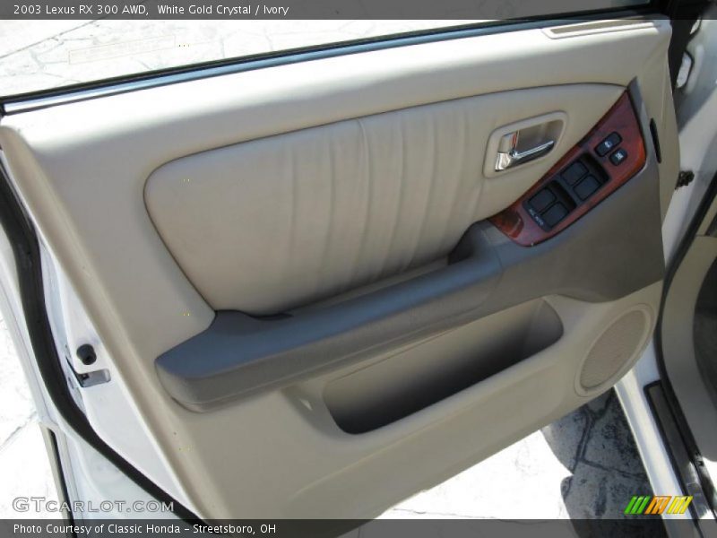 White Gold Crystal / Ivory 2003 Lexus RX 300 AWD